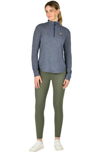 Weatherbeeta Womens London Layer Long Sleeve Top 1023217 - Navy Iris
